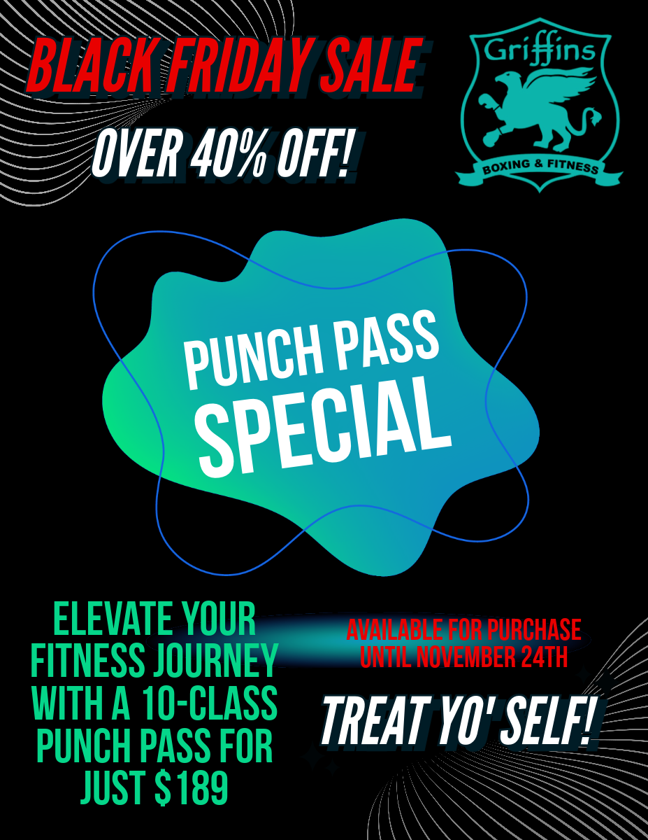 Black Friday Punch Pass Special